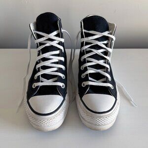 Converse Chuck Taylor All Star Platform – Black Canvas – Women’s 6